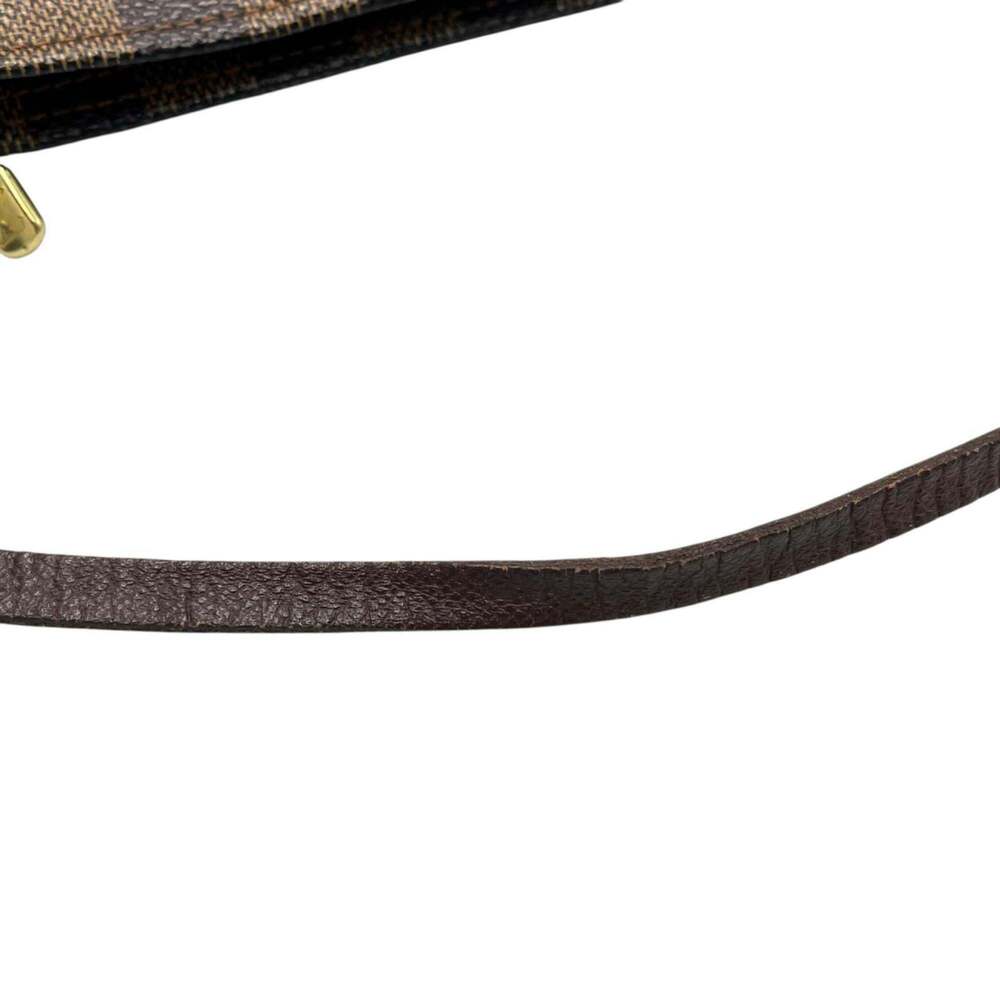 LOUIS VUITTON Brown Damier Canvas Pouch - Picture 8 of 10